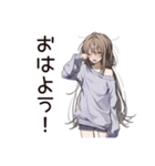 めんどくさ女子の後回し日和（個別スタンプ：2）