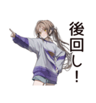 めんどくさ女子の後回し日和（個別スタンプ：6）