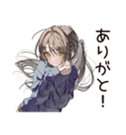 めんどくさ女子の後回し日和（個別スタンプ：22）