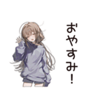 めんどくさ女子の後回し日和（個別スタンプ：25）