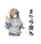 めんどくさ女子の後回し日和（個別スタンプ：32）