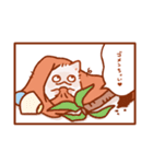 素晴らしいみにいぬのマンガ（個別スタンプ：18）