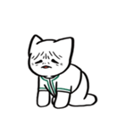 野球ねこ応援団・緑チームVer. その2（個別スタンプ：39）