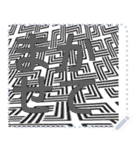 日本の和柄 メッセージ スタンプ F46（個別スタンプ：2）