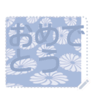 日本の和柄 メッセージ スタンプ F96（個別スタンプ：4）