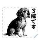 犬の メッセージ スタンプ 06（個別スタンプ：11）