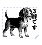 犬の メッセージ スタンプ 06（個別スタンプ：14）