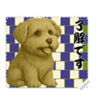 犬の メッセージ スタンプ 106（個別スタンプ：11）
