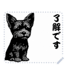 犬の メッセージ スタンプ 16（個別スタンプ：3）