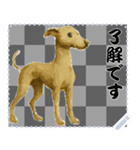 犬の メッセージ スタンプ 86（個別スタンプ：1）