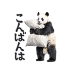 敬語リアルなパンダミーム（やさしい日常）（個別スタンプ：11）