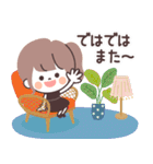 モノトーンPonyちゃん・グルメ（個別スタンプ：3）