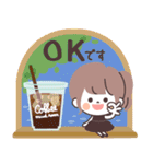 モノトーンPonyちゃん・グルメ（個別スタンプ：6）