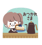 モノトーンPonyちゃん・グルメ（個別スタンプ：7）