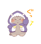 【夏】サメ！パーカー動物2（個別スタンプ：13）