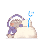 【夏】サメ！パーカー動物2（個別スタンプ：14）