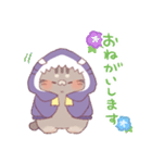 【夏】サメ！パーカー動物2（個別スタンプ：27）