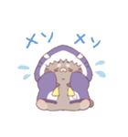 【夏】サメ！パーカー動物2（個別スタンプ：31）