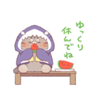 【夏】サメ！パーカー動物2（個別スタンプ：32）