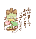 Re 女子の年賀状2025（個別スタンプ：5）