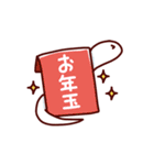 Re 女子の年賀状2025（個別スタンプ：23）