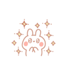 パステルうさぎちゃんスタンプ（個別スタンプ：11）