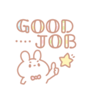 パステルうさぎちゃんスタンプ（個別スタンプ：39）