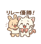 運動会キティ（個別スタンプ：25）