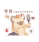 ハイエナさんの日常9-食べ物編-（個別スタンプ：2）