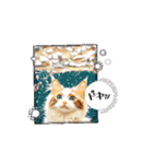 動くユニーク猫！短足だっていいじゃん！（個別スタンプ：14）