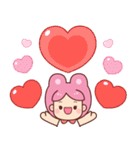 うさぎ：日常の言葉（個別スタンプ：12）