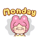 うさぎ：日常の言葉（個別スタンプ：19）