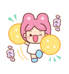 うさぎ：日常の言葉（個別スタンプ：24）