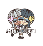 【予定/シンプル】ハピチャラガール☆3（個別スタンプ：19）