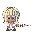 【予定/シンプル】ハピチャラガール☆3（個別スタンプ：24）