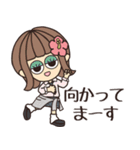 【予定/シンプル】ハピチャラガール☆3（個別スタンプ：26）