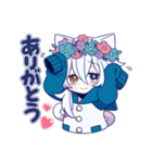 白猫少年【リメイク】（個別スタンプ：1）