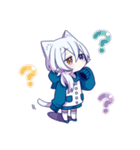 白猫少年【リメイク】（個別スタンプ：17）