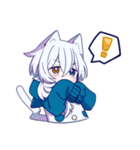 白猫少年【リメイク】（個別スタンプ：18）