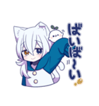 白猫少年【リメイク】（個別スタンプ：40）