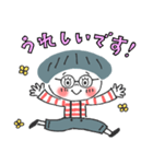 ポジティブ✳︎マッシュルームめがねちゃん（個別スタンプ：12）