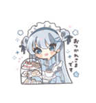 パンダ好きジャージメイドちゃん（個別スタンプ：5）