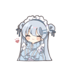 パンダ好きジャージメイドちゃん（個別スタンプ：6）