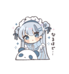 パンダ好きジャージメイドちゃん（個別スタンプ：14）