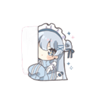 パンダ好きジャージメイドちゃん（個別スタンプ：17）