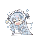 パンダ好きジャージメイドちゃん（個別スタンプ：18）