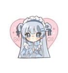 パンダ好きジャージメイドちゃん（個別スタンプ：20）