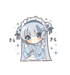 パンダ好きジャージメイドちゃん（個別スタンプ：21）