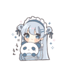 パンダ好きジャージメイドちゃん（個別スタンプ：22）