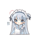 パンダ好きジャージメイドちゃん（個別スタンプ：34）
